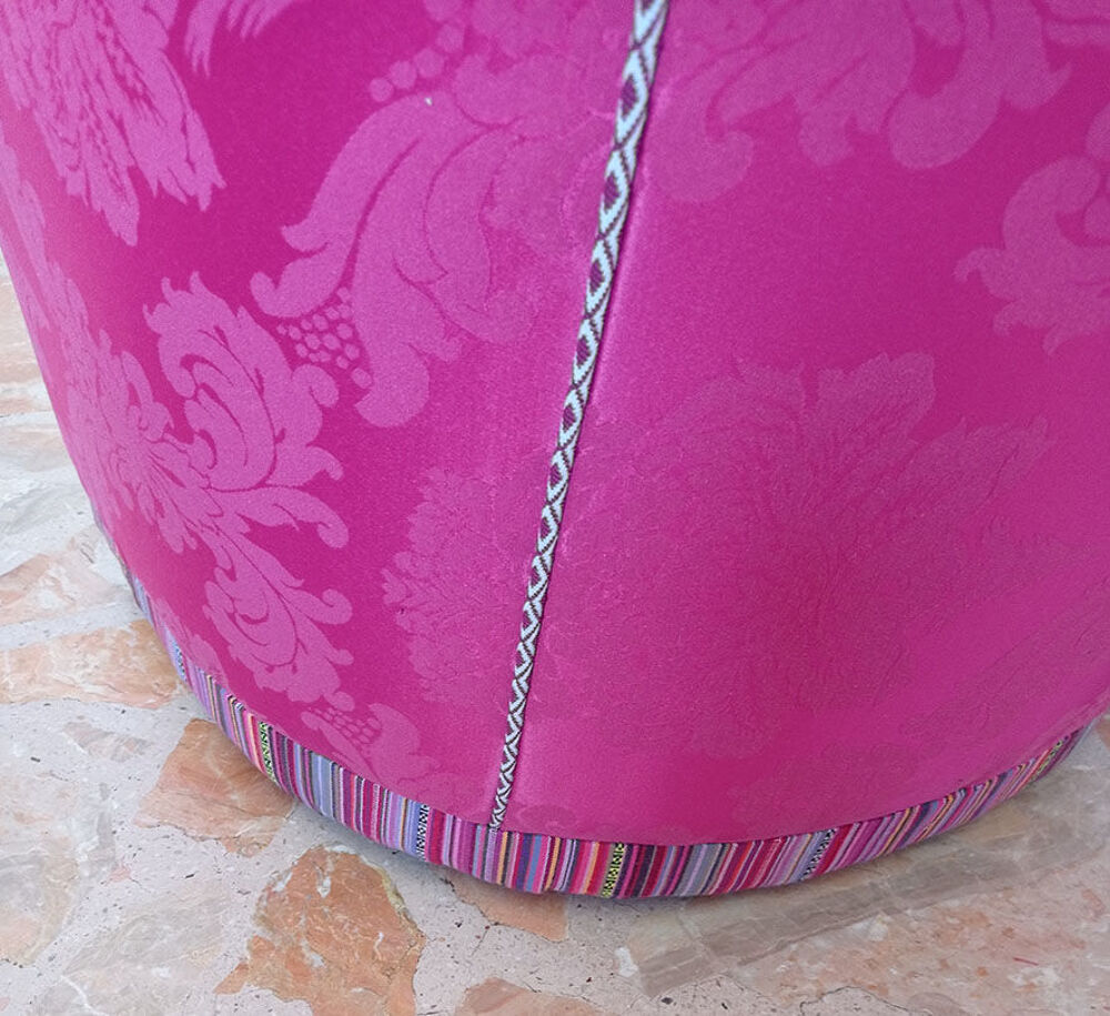 fauteuil crapaud patchwork Meubles