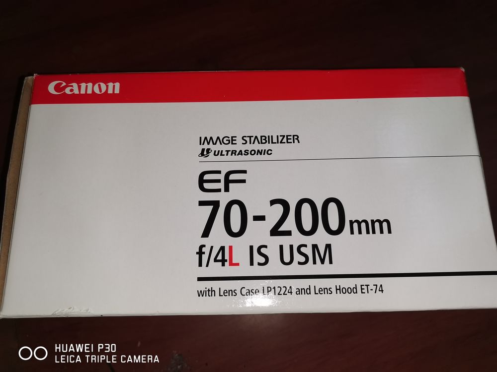 Objectif 70 200 F4L is usm Photos/Video/TV
