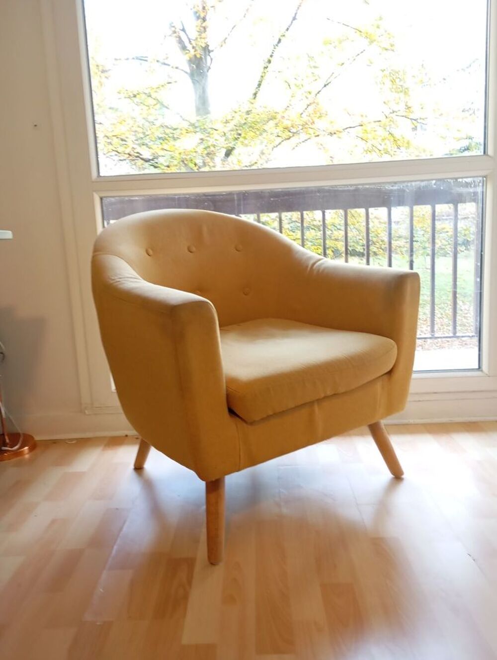 Lot canap&eacute;-lit + fauteuil+ pouf/tabouret Meubles