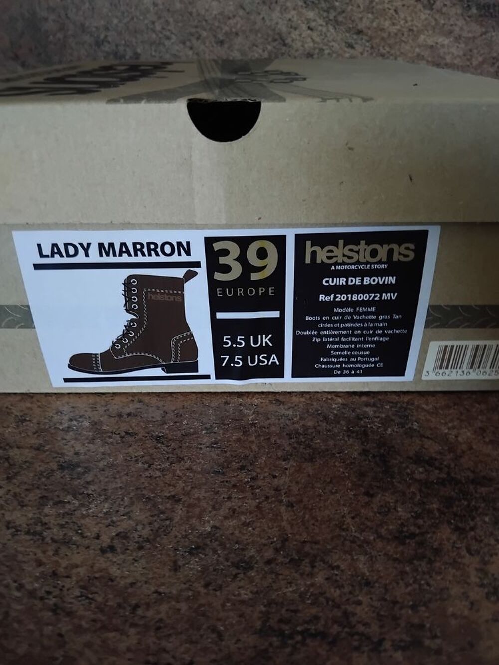 Bottes moto femme P 39 Chaussures