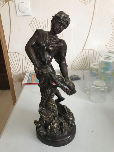 Statuette femme Art nouveau patine bronze - 35 cm Souchez (62)