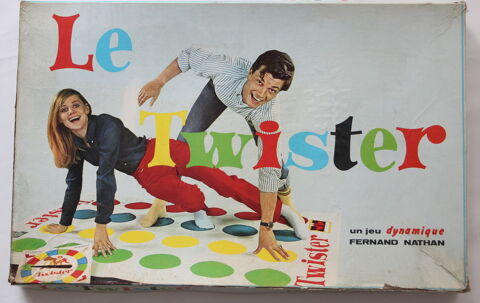 Twister  un jeu de socit dit par Fernand Nathan, 1966
25 Issy-les-Moulineaux (92)