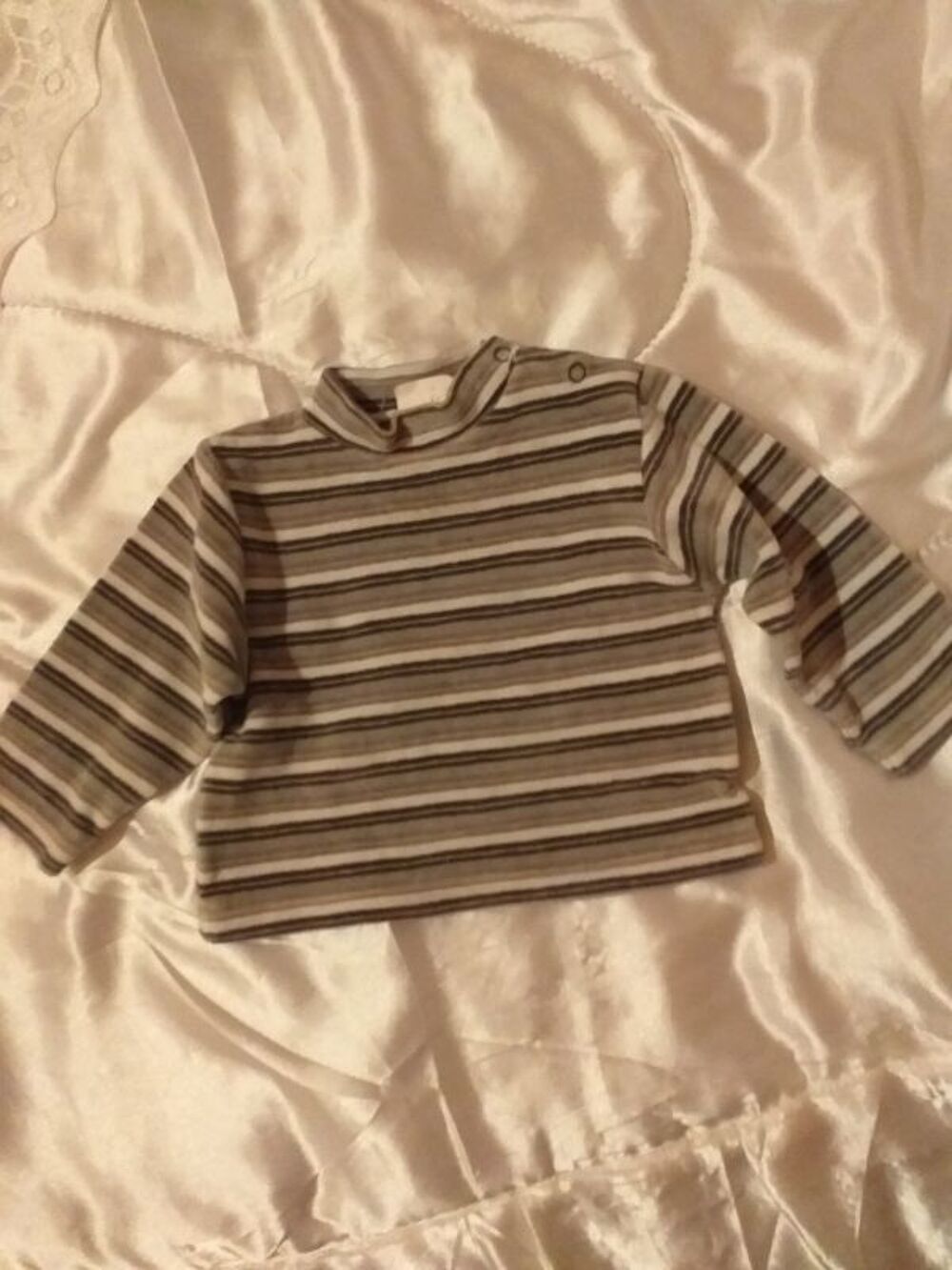 PANTALON + SOUS PULL GARCON 9/12 MOIS BABIBOU Pu�riculture