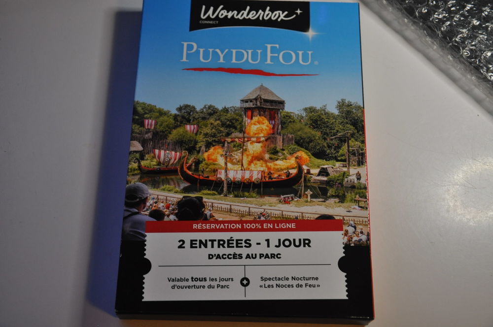 SMARTBOX PUY du FOU Billetterie