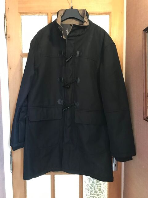 Manteau impermable dferlant noir Taille XL 60 Sainte-Genevive (60)