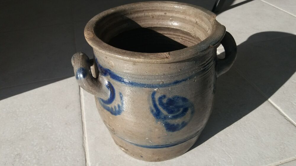 POT ANCIEN EN GRES Décoration