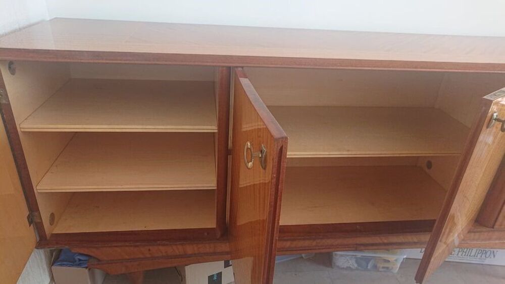 Enfilade ann&eacute;es 60/70 en marqueterie Cuisine