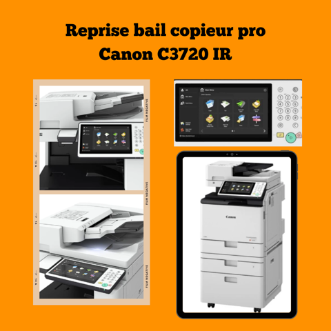 Copieur Canon C3720 IR &eacute;tat neuf 138 30340 Rousson