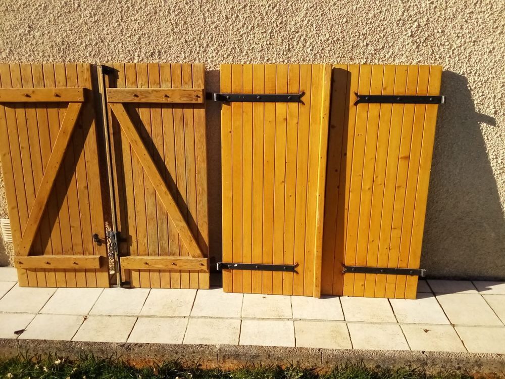 volet bois Bricolage