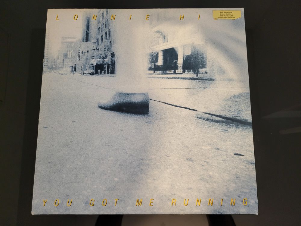 LP Lonnie Hill You Got Me Running 1984 Near Mint CD et vinyles