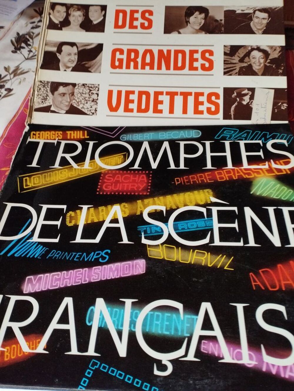 COLLECTION DE DISQUES 33 TOURS CD et vinyles
