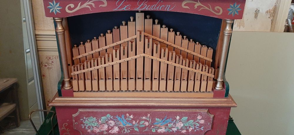 Limonaire Orgue LE LUDION Baladin 32 notes + 39 cartons 