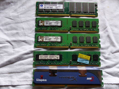 Barrettes mmoire Ram DDR2 1 Blaringhem (59)
