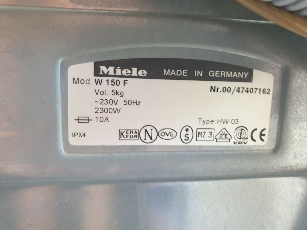 Lave linge de marque Miele Electroménager