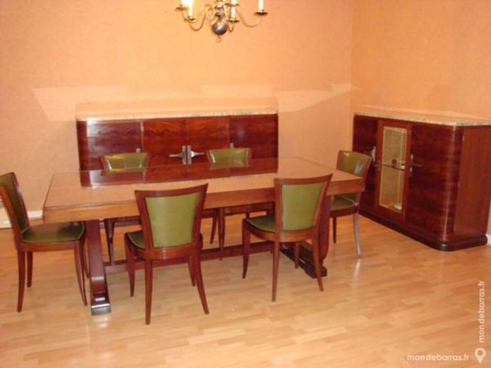 Salle &agrave; manger en acajou Meubles