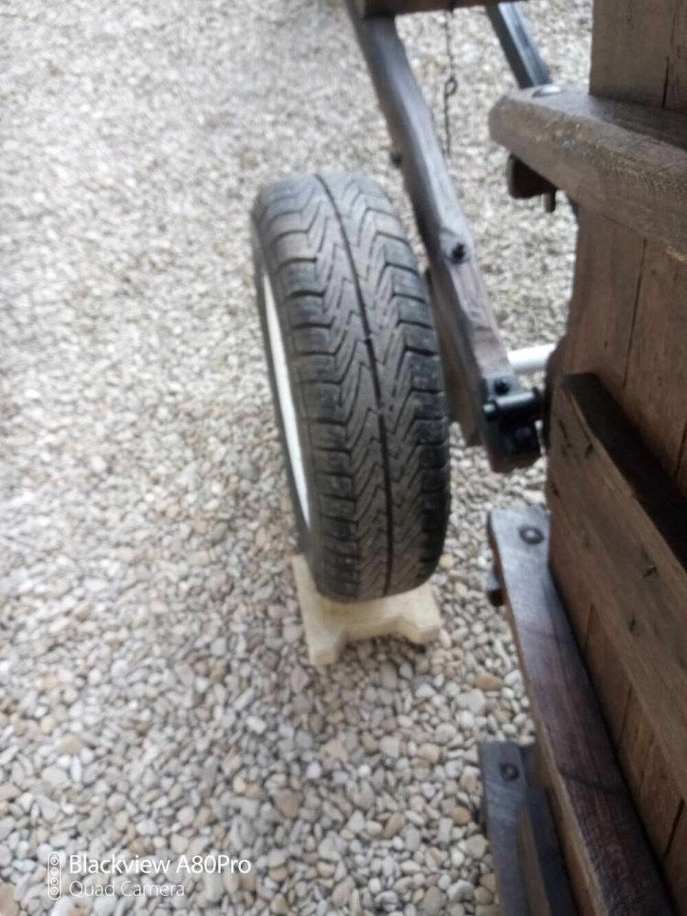 Remorque/Tombereau pour motoculteur Jardin