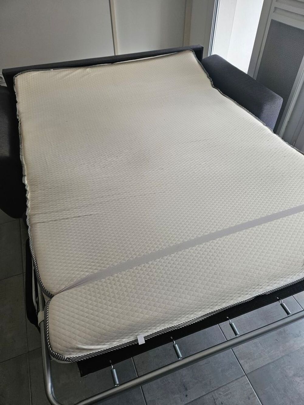 Canap&eacute; convertible NAOMI CV3 MALMO ANTHRACITE Meubles