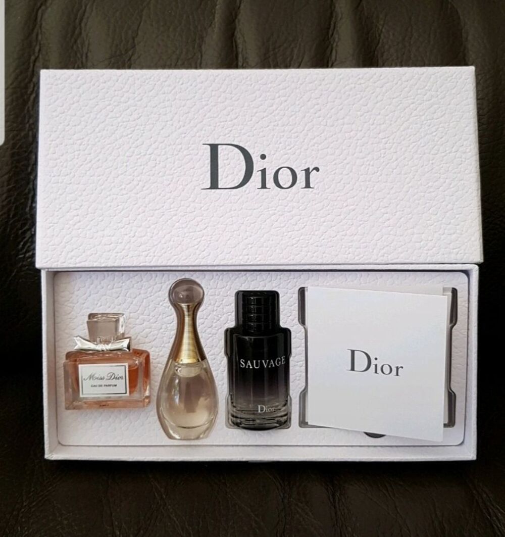 Coffret de 3 miniatures Dior neuf 