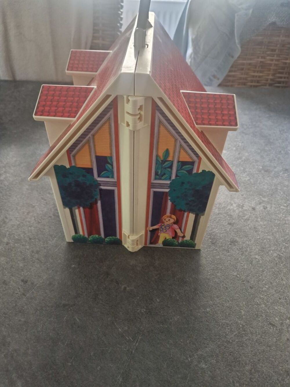 Maison Playmobil portable avec poign&eacute;e Jeux / jouets
