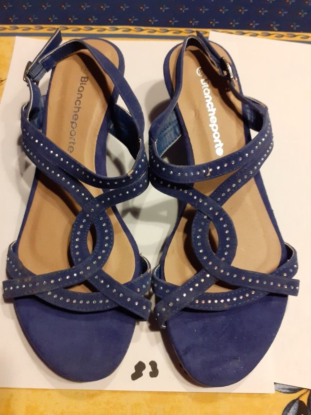 escarpins bleu Chaussures
