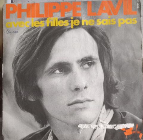PHILIPPE LAVYL / 4 X DISQUES VYNIL 45 TOURS Pont-Audemer (27)