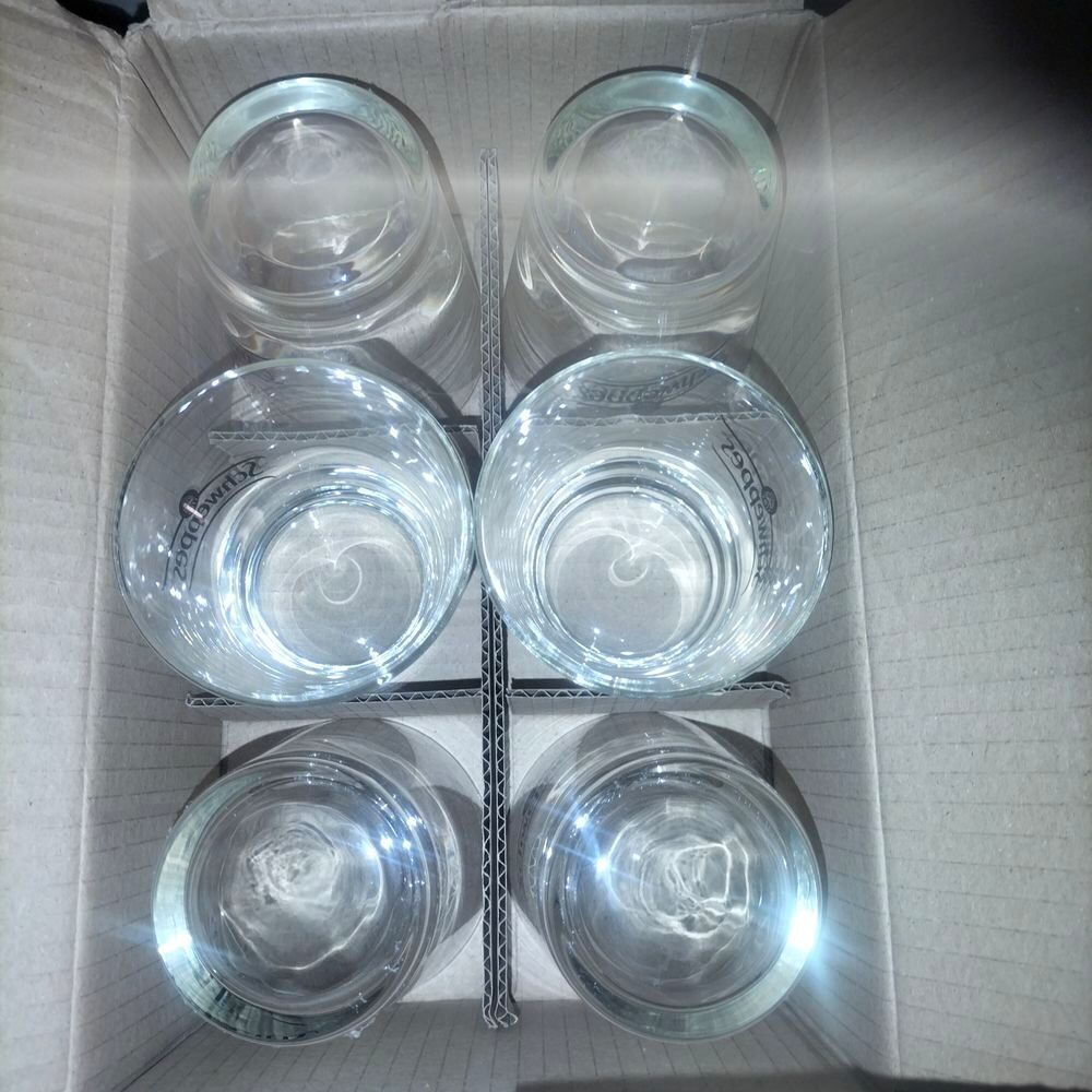 Grand verres (6l) limonade Schweppes neuf Electroménager