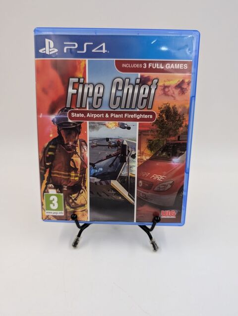 Jeu Playstation 4 Fire Chief : State, Airport & Plant... 24 Vulbens (74)