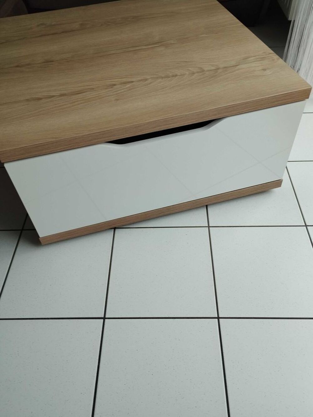 table basse carr&eacute;e avec 1 tiroir Meubles