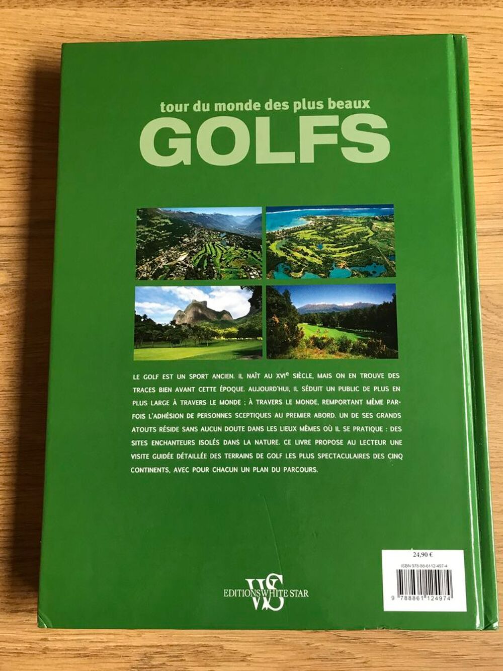 Livre des plus beaux golfs Livres et BD
