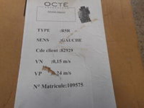   Kit limiteur a réarmement manuel OCTE ASCENSEURS type R5R 