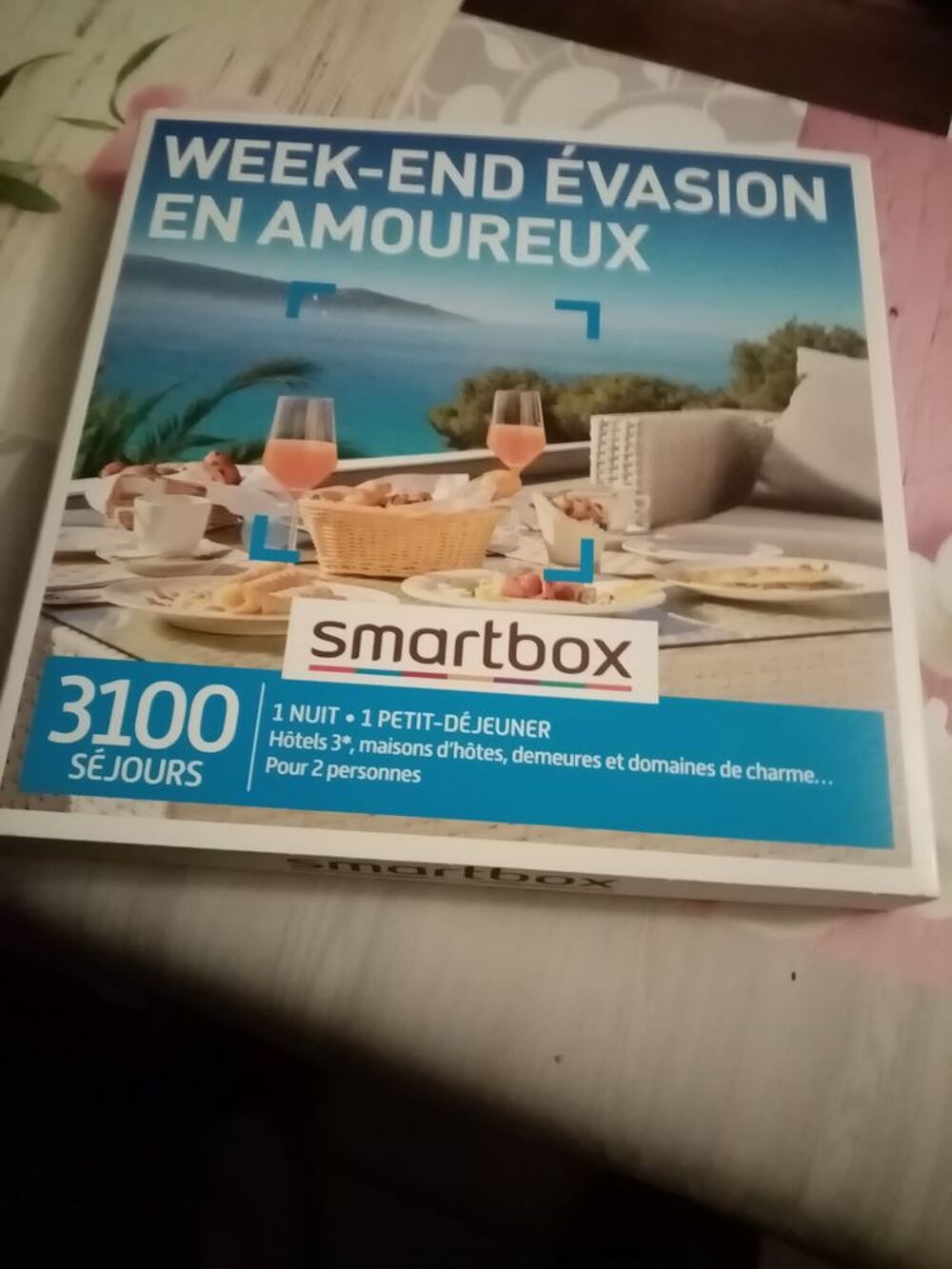 Coffret cadeau smartbox Billetterie