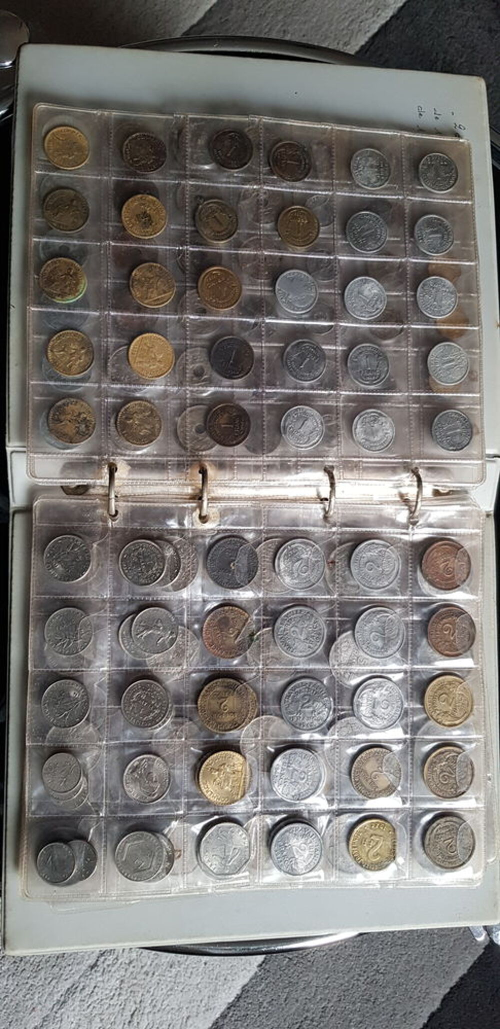 collection monnaies Fran&ccedil;aises de 1920 a2000 