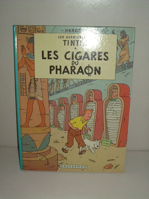 BD Tintin   Les Cigares du Pharaons   dos bleu 30 S�lestat (67)