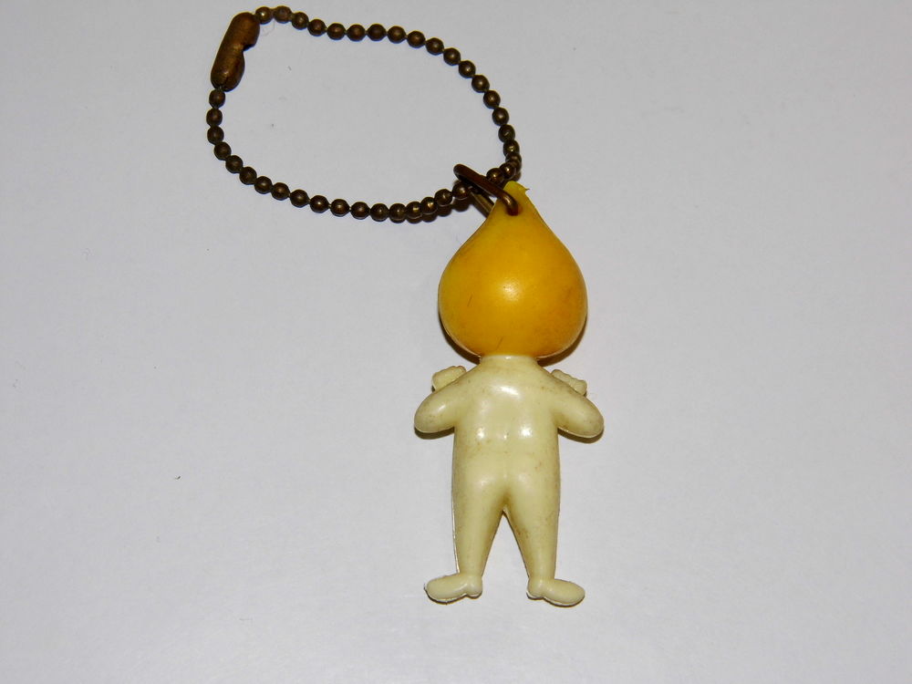 Porte cle ESSO la GOUTTE pompe essence porte clef huile voiture vintage 