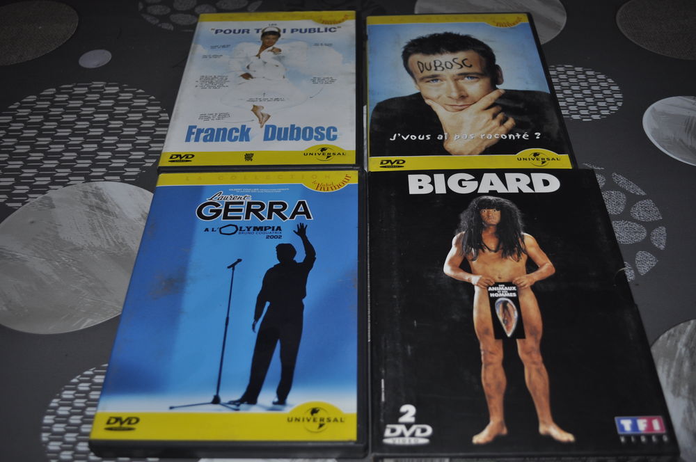 Lot de DVD avec entre autre &quot;Jean Marie Bigard &quot; DVD et blu-ray