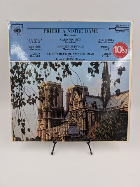 Vinyle 33 tours Pri�re � Notre Dame (Bo�llmann, Ave Maria..) 3 Vulbens (74)