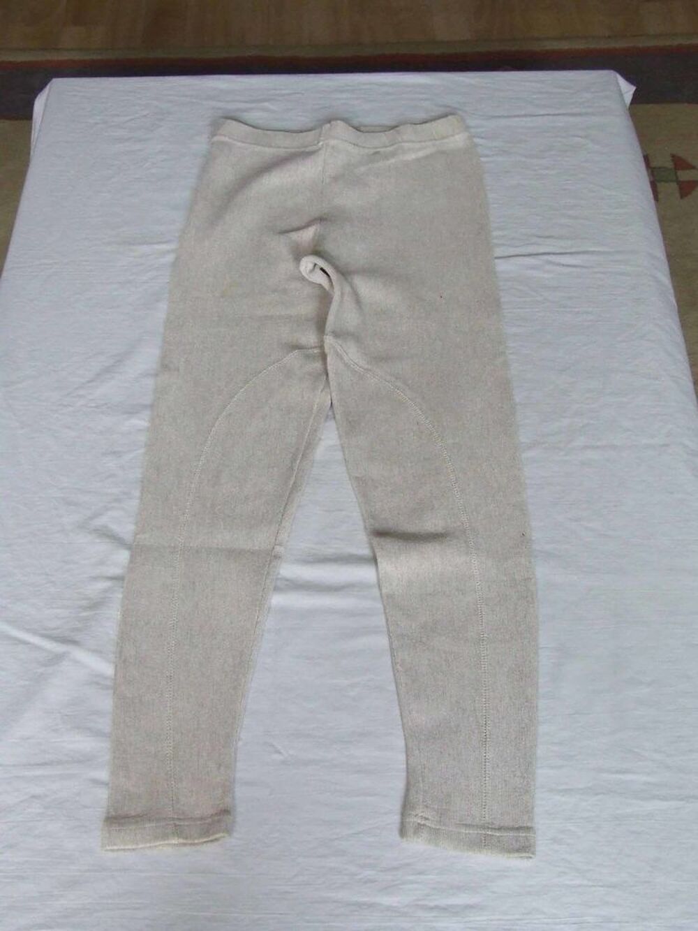 Pantalon, legging slim, NAF NAF, &Eacute;cru, Taille 1 (36) TBE Vtements