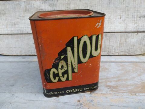 Ancienne Boite Tôle Publicitaire CENOU Confiserie 1930
35 Loches (37)