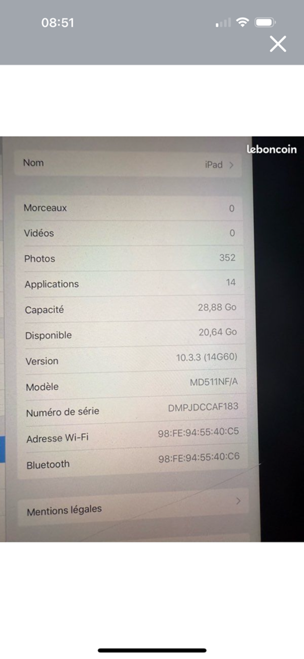 iPad Tlphones et tablettes