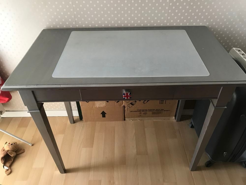 BUREAU EN PIN DES LANDES L98xP56xH76CM Meubles