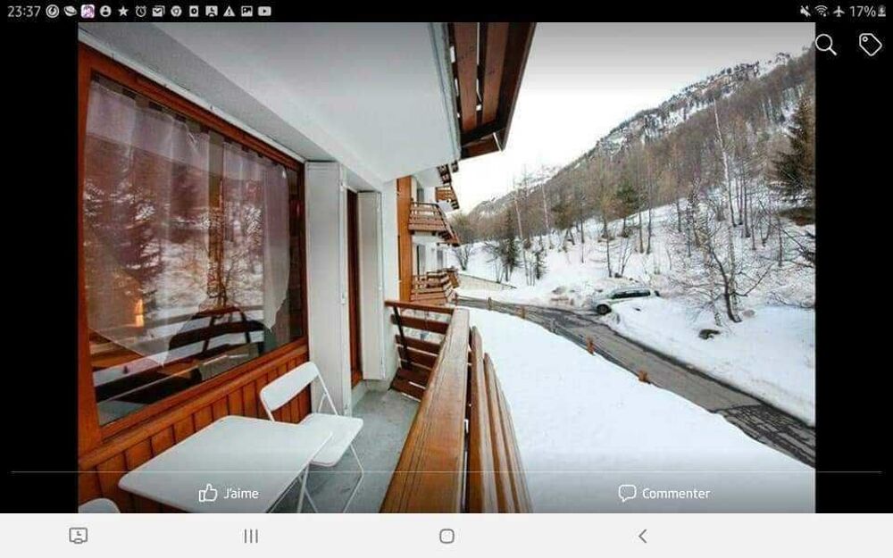   Studio trs agrable vis  vis fort et montagne  Rhne-Alpes, Val-d'Isre (73150)