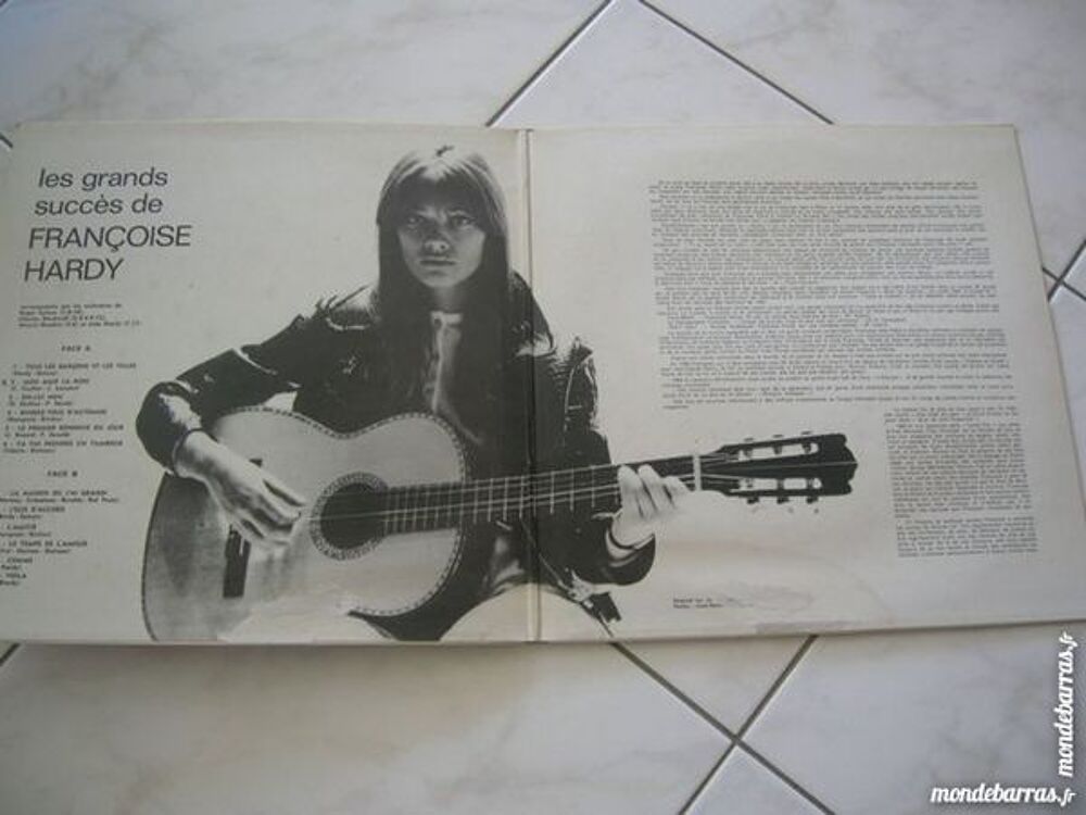 33 TOURS FRANCOISE HARDY Les Grands Succ&egrave;s 2 disqu CD et vinyles