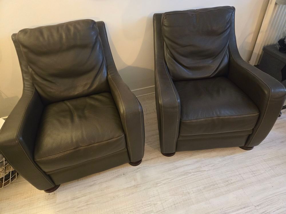 Fauteuils en cuir Meubles