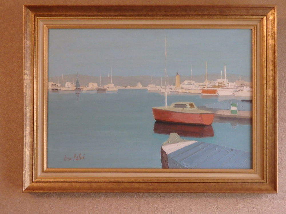 tableau huile sur toile pierre palu&eacute;;
dimensions 58 x 42
Dcoration