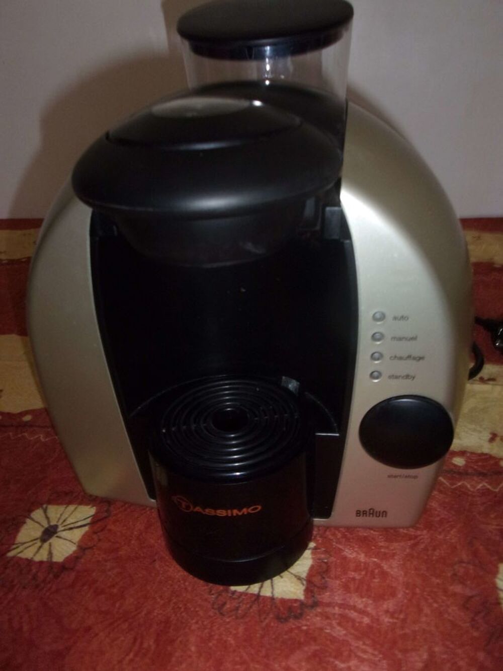 Cafeti&egrave;re &agrave; dosette ou capsule Braun TASSIMO Electroménager