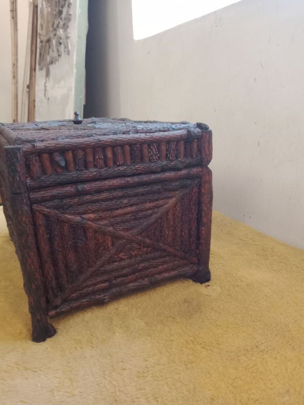 Petit Coffre des for&ecirc;ts noire Décoration