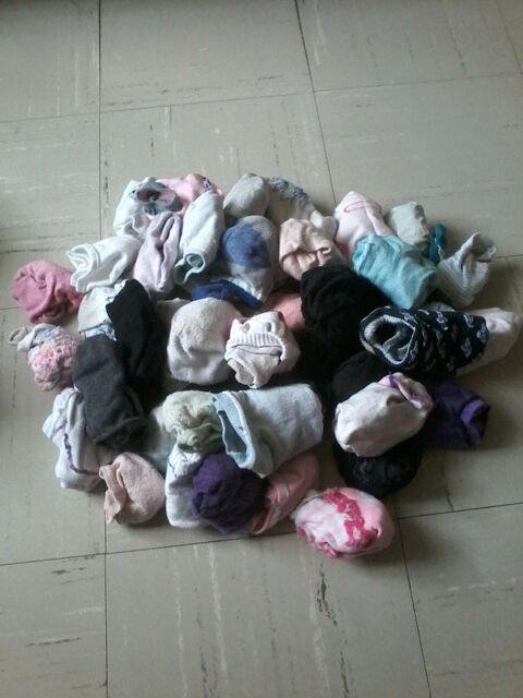 sac   remplie de  chaussettes courtes 15 Tourcoing (59)