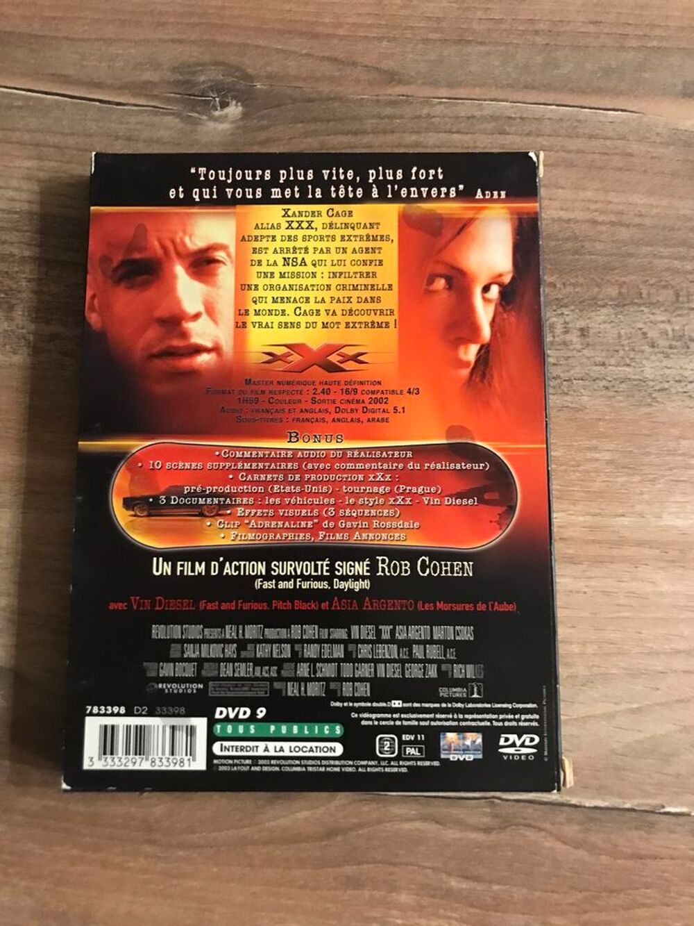 Dvd &acute;&acute; The next level &acute;&acute; DVD et blu-ray