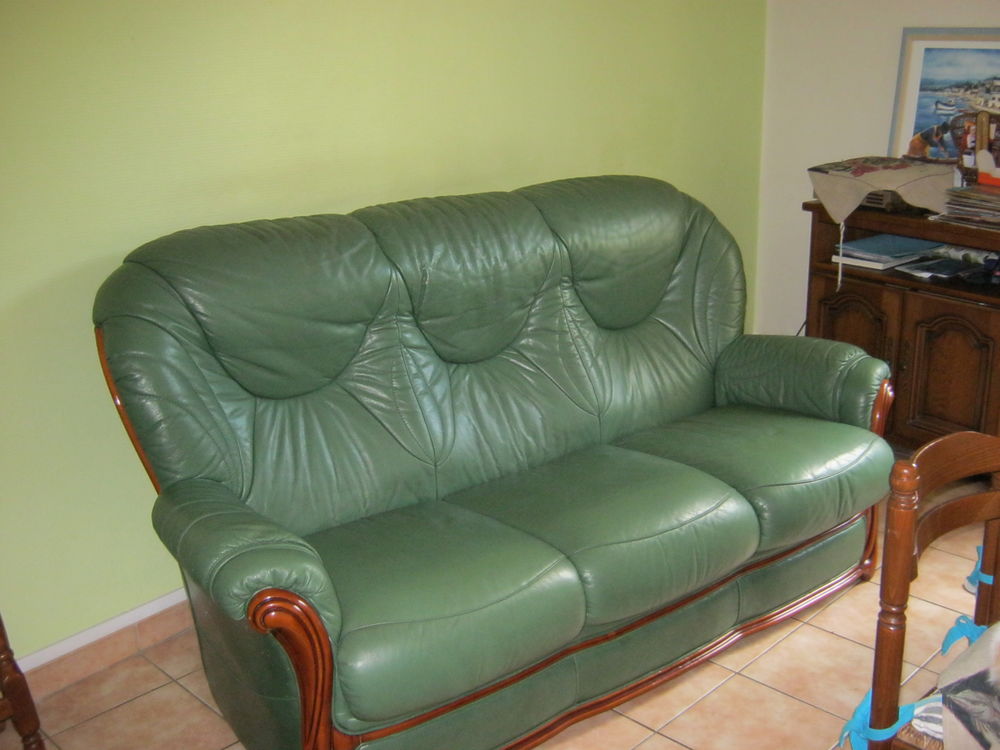 : suite D&egrave;ce. Diff&eacute;rents meubles canape 3 places vert Meubles