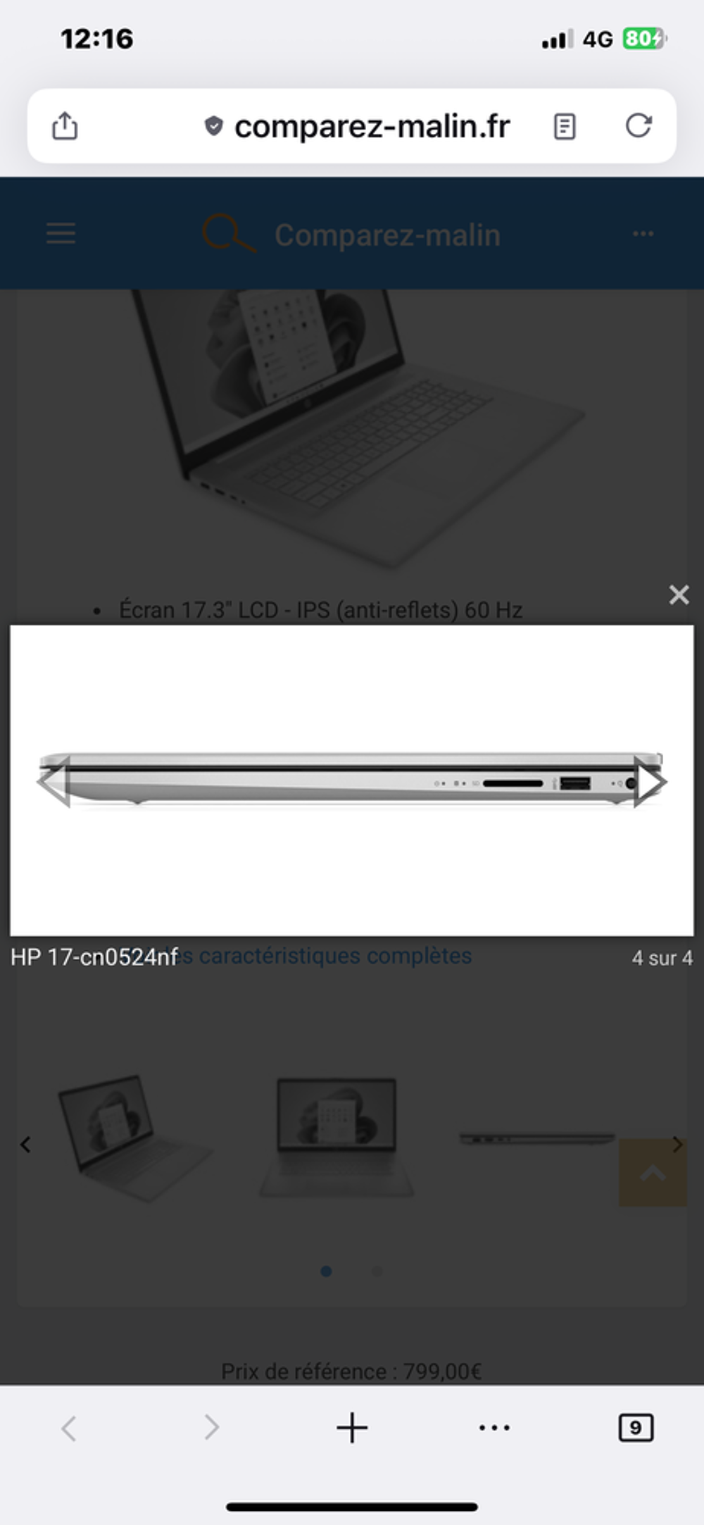 PC HP 17,3 &acute;&acute; Neuf Matériel informatique